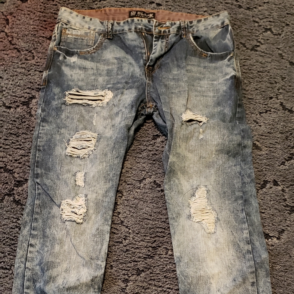 Men's Black Premium Jeans